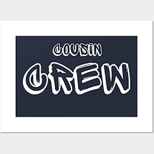 Cousin Crew Shirts for Kids, Big Cousin Shirts Matching Cousin TShirt, New to the Crazy Cousin Crew Shirt, Groovy Beach Cousin Era Vacation Posters and Art